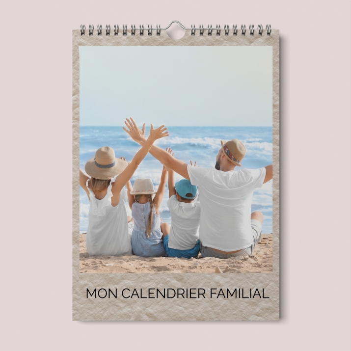 Calendrier photo familial