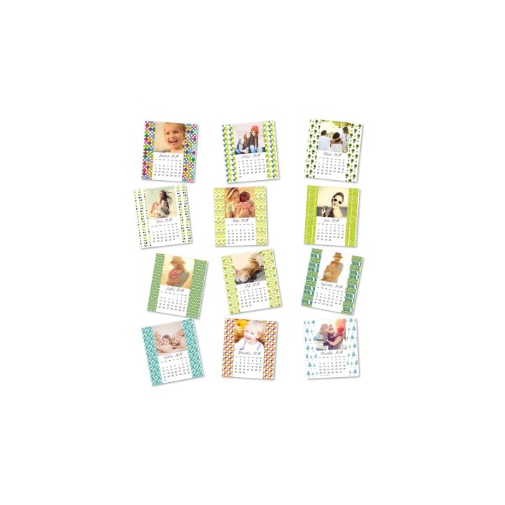 Calendriers magnetiques 12 planches Calendriers magnetiques 12 planches