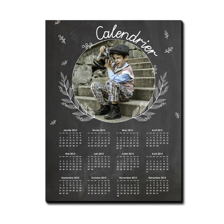 Calendrier poster photo Calendrier poster photo