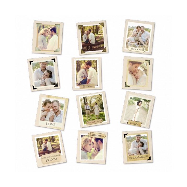Magnets photo personnalisés