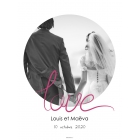 Poster photo pêle-mêle