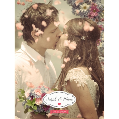 Poster photo pêle-mêle