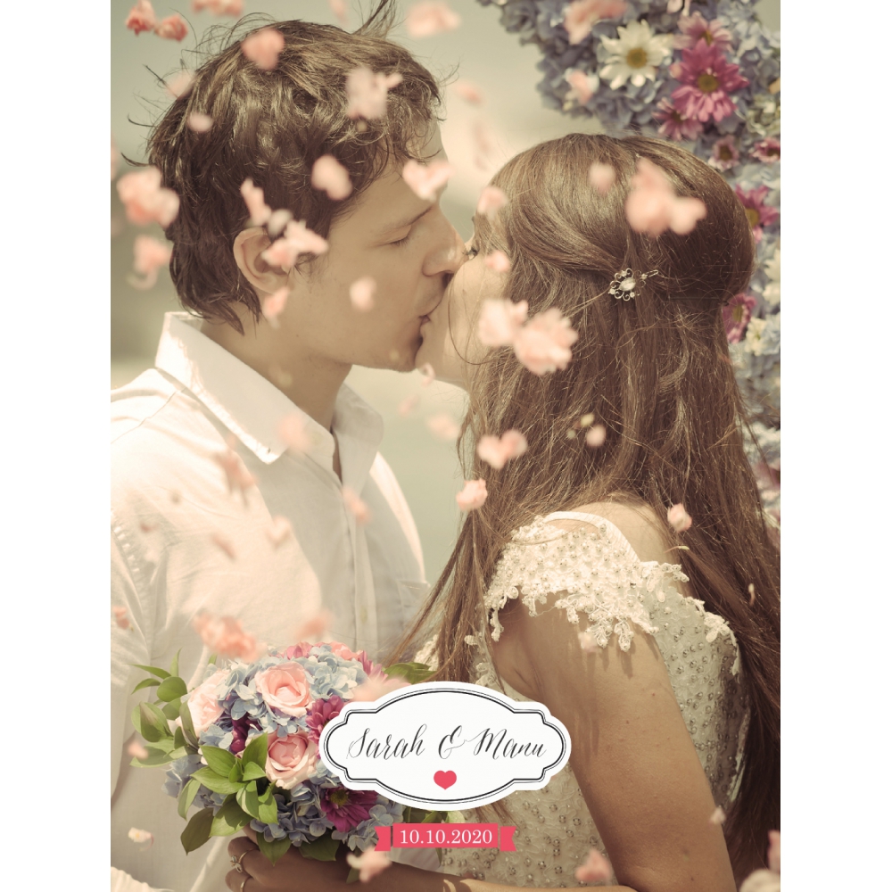 Poster photo pêle-mêle
