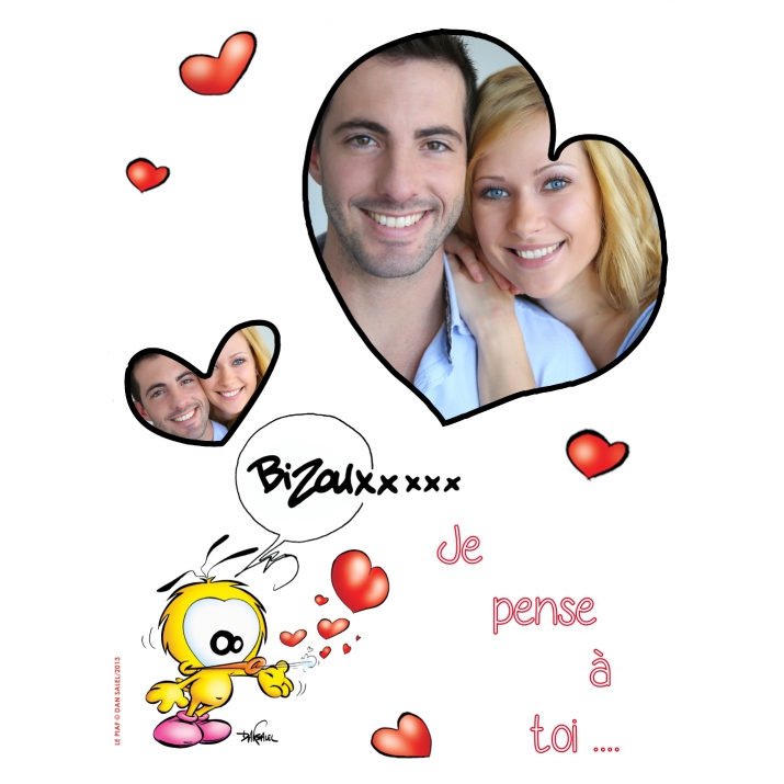 Poster photo pêle-mêle