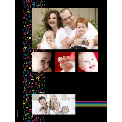Poster photo pêle-mêle