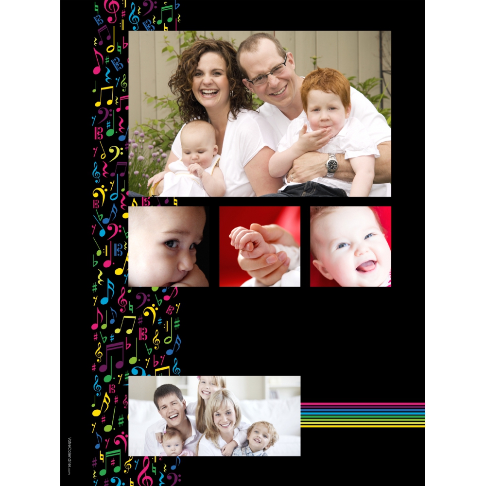 Poster photo pêle-mêle