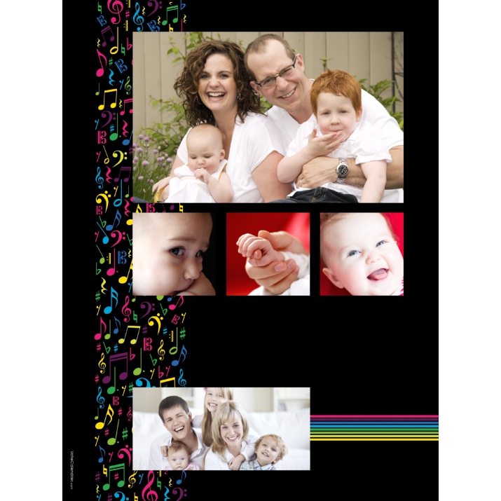 Poster photo pêle-mêle