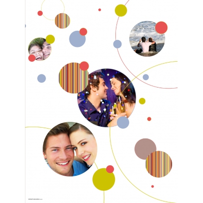 Poster photo pêle-mêle