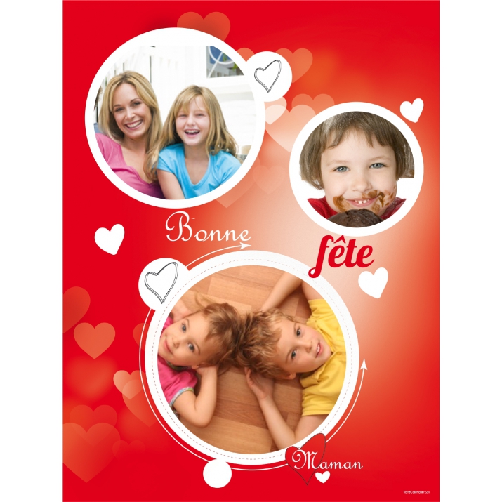 Poster photo pêle-mêle