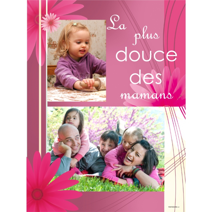 Poster photo pêle-mêle
