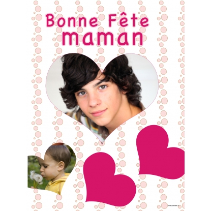Poster photo pêle-mêle