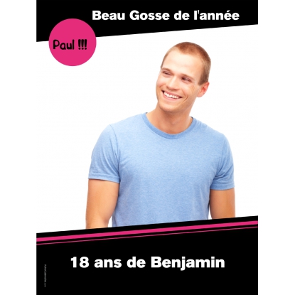 Poster photo pêle-mêle