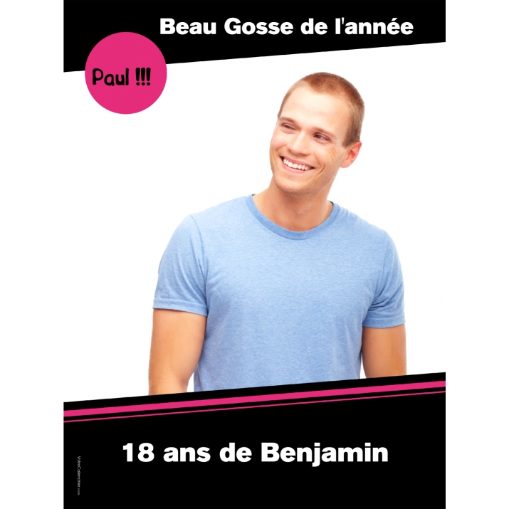 Poster photo pêle-mêle