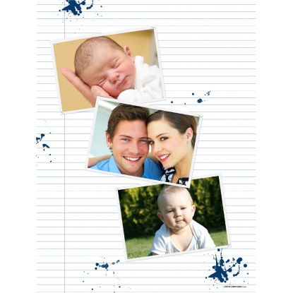 Poster photo pêle-mêle