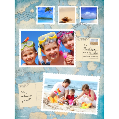 Poster photo pêle-mêle