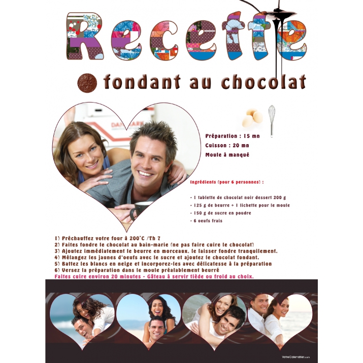 Poster photo pêle-mêle