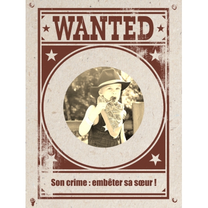 Poster photo pêle-mêle