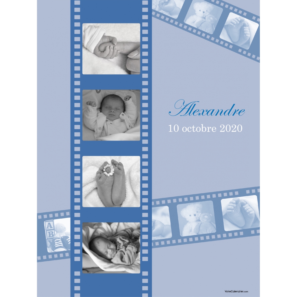 Poster photo pêle-mêle