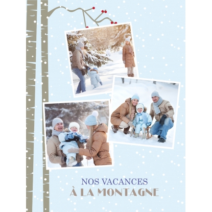 Poster photo pêle-mêle