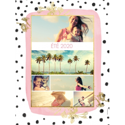 Poster photo pêle-mêle