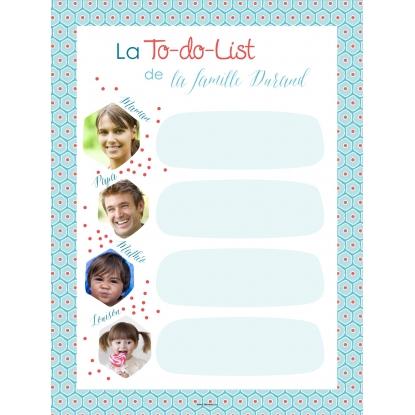 Poster photo magnet