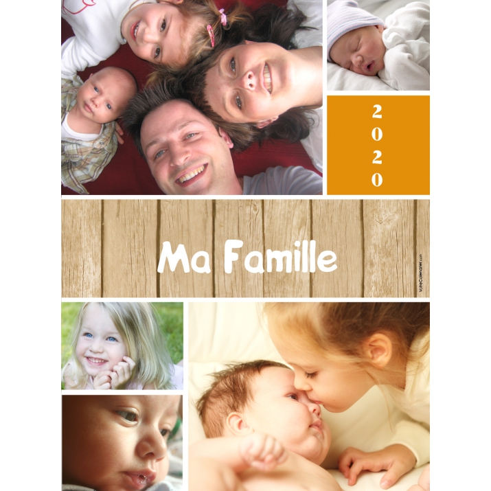 Poster photo pêle-mêle Poster photo pêle-mêle
