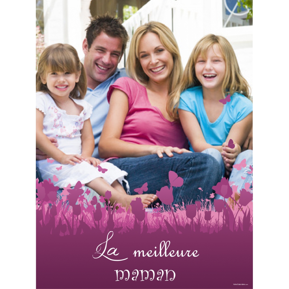 Poster photo pêle-mêle