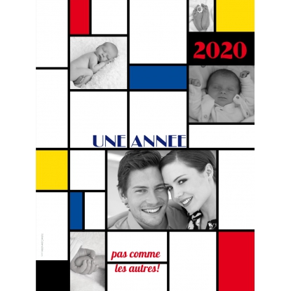 Poster photo magnet