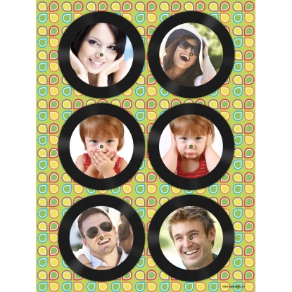 Poster photo magnet