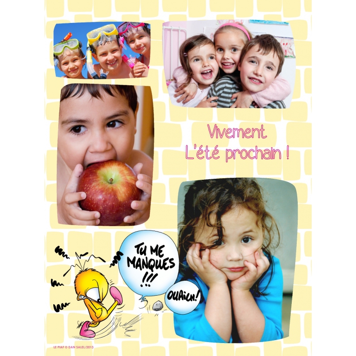 Poster photo pêle-mêle Poster photo pêle-mêle
