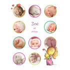 Poster photo pêle-mêle