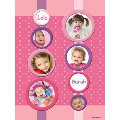 Poster photo magnet