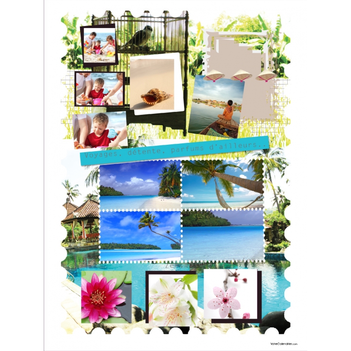 Poster photo pêle-mêle Poster photo pêle-mêle