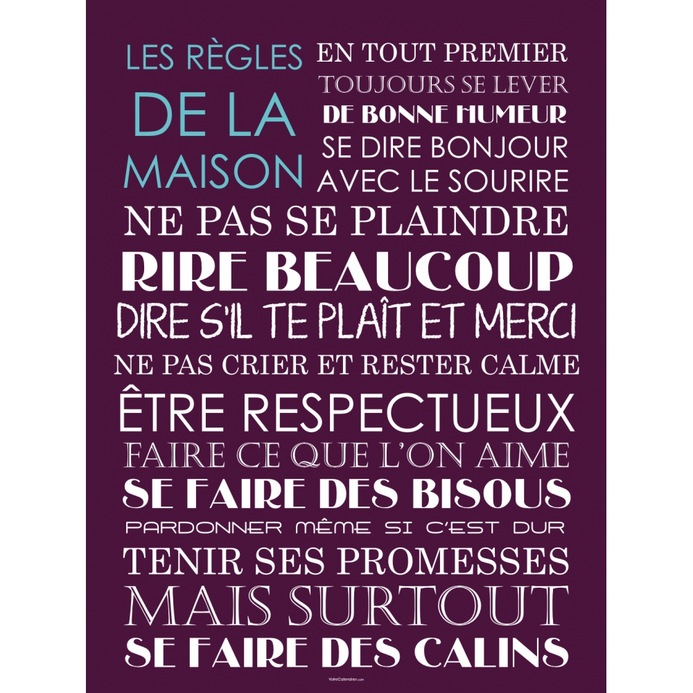 Poster photo pêle-mêle