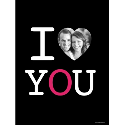 Poster photo magnet