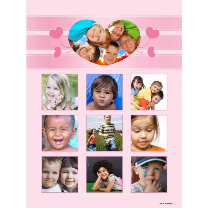 Poster photo pêle-mêle Poster photo pêle-mêle