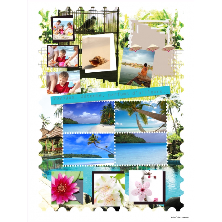 Poster photo pêle-mêle Poster photo pêle-mêle