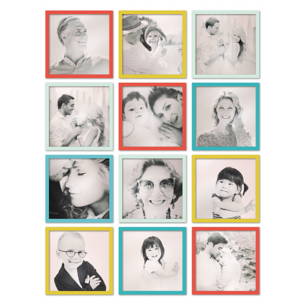 Poster photo pêle-mêle