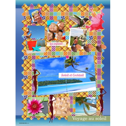 Poster photo magnet