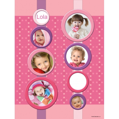 Poster photo magnet