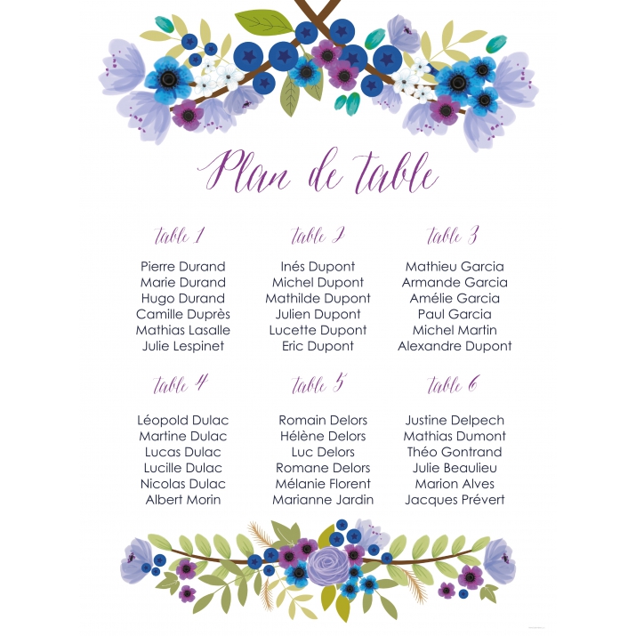 Poster photo pêle-mêle