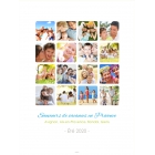Poster photo pêle-mêle
