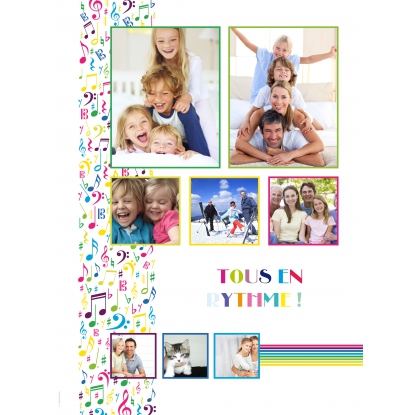 Poster photo pêle-mêle Géant