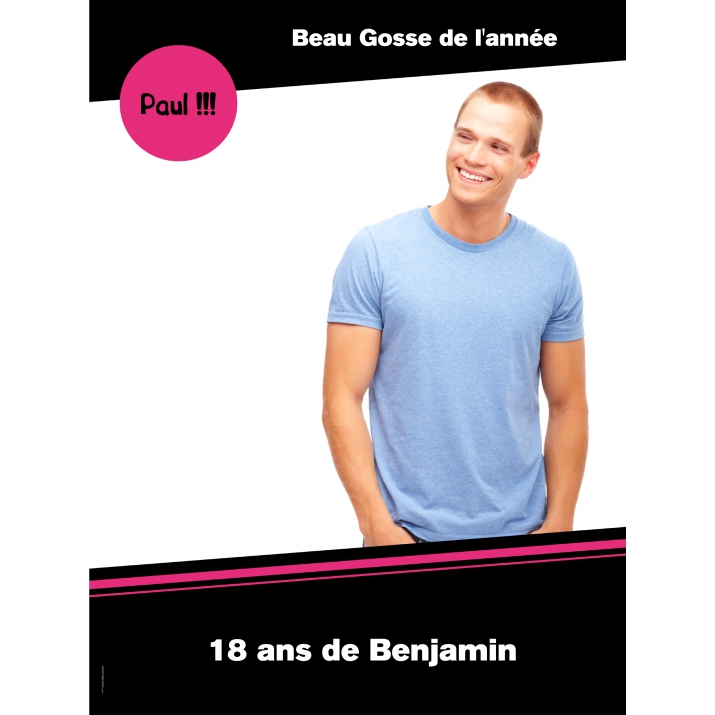 Poster photo pêle-mêle