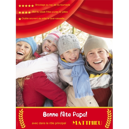 Poster photo pêle-mêle Géant