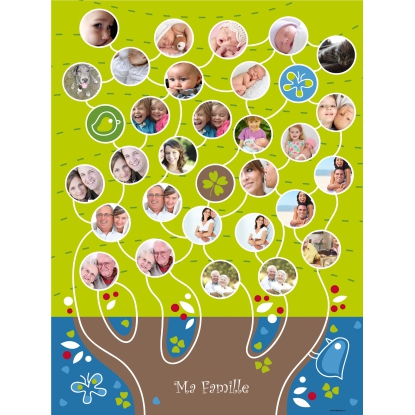 Poster photo pêle-mêle Géant