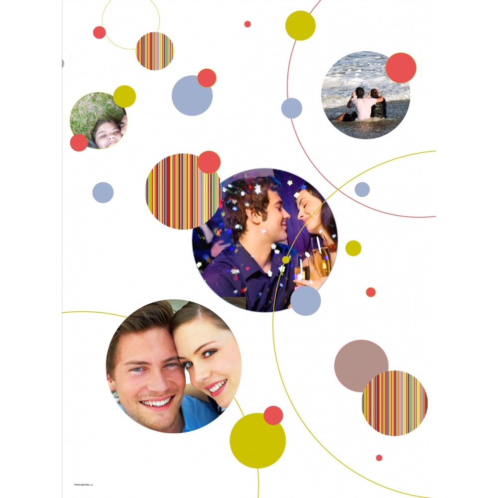 Poster photo pêle-mêle