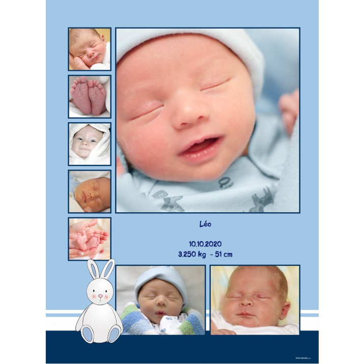 Poster photo pêle-mêle