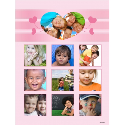 Poster photo pêle-mêle Géant