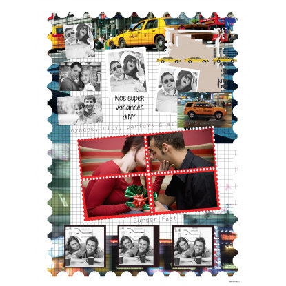 Poster photo pêle-mêle Géant